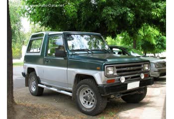 1987 Daihatsu Rocky Hard Top (F7,F8) 2.8 D (73 Hp) thumb image