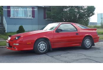 Vollständige Spezifikationen und technische Details 1990 Dodge Daytona 2.5L (152 Hp)