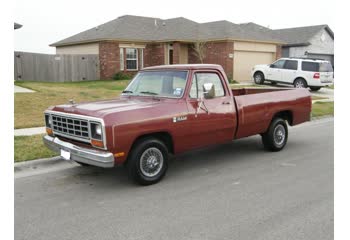 1981 Dodge Ram 150 Conventional Cab Short Bed (D/W) D150 3.7 (95 Hp) thumb image