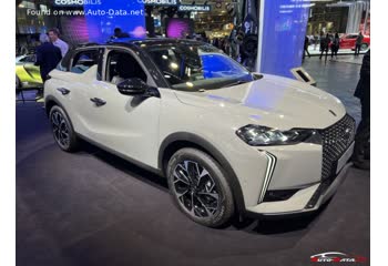 Full specifications and technical details 2023 DS 3 (facelift 2023) 1.2 PureTech (101 Hp)