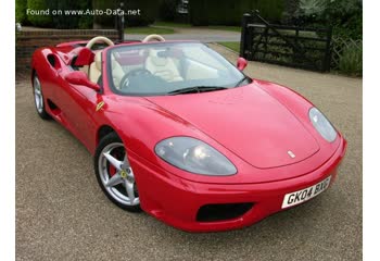 1999 Ferrari 360 Modena Spider 360 Spider (400 Hp) thumb image