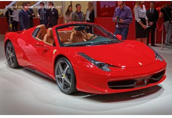 2011 Ferrari 458 Spider 4.5 V8 (570 Hp) thumb image