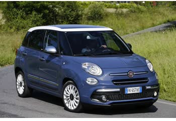 Full specifications and technical details 2017 Fiat 500L (facelift 2017) 1.6 MultiJetII (120 Hp)