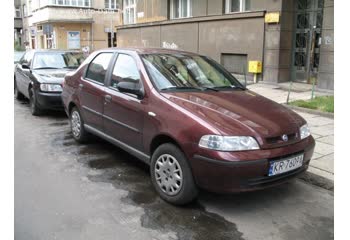 Full specifications and technical details 2003 Fiat Albea 1.4 i (77 Hp)