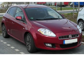 المواصفات والتفاصيل التقنية الكاملة 2007 Fiat Bravo II (198) 1.9 MultiJet (120 Hp)