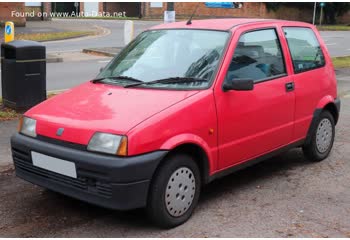 1991 Fiat Cinquecento 0.9 i.e. S (40 Hp) thumb image