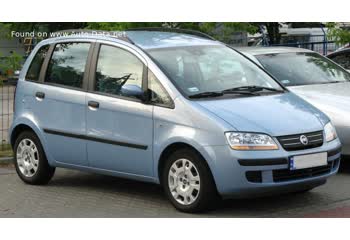 Full specifications and technical details 2006 Fiat Idea 1.4 i 8V (77 Hp)