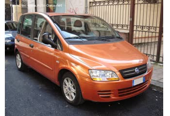 2006 Fiat Multipla (186, facelift 2004) 1.9 MultiJet (120 Hp) DPF thumb image