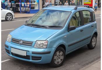 Full specifications and technical details 2003 Fiat Panda II (169) 1.3 i 16V Multijet (70 Hp)