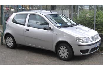 المواصفات والتفاصيل التقنية الكاملة 2007 Fiat Punto Classic 3d 1.3 Multijet (70 Hp)