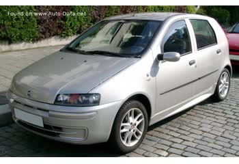 المواصفات والتفاصيل التقنية الكاملة 1999 Fiat Punto II (188) 5dr 1.2 (80 Hp)