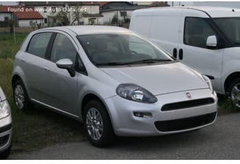 المواصفات والتفاصيل التقنية الكاملة 2012 Fiat Punto III (199) 1.4 8V (78 Hp) Start&Stop