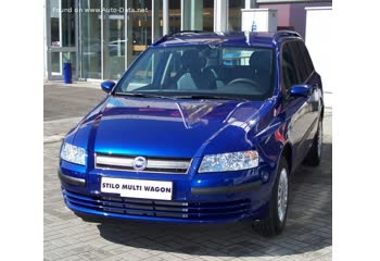 المواصفات والتفاصيل التقنية الكاملة 2006 Fiat Stilo Multi Wagon (facelift 2006) 1.9 Multijet 8V (120 Hp)