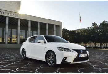 2014 Lexus CT I (facelift 2014) 200h (136 Hp) Hybrid e-CVT thumb image