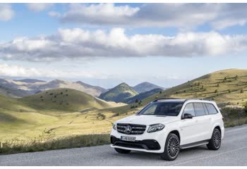 المواصفات والتفاصيل التقنية الكاملة 2015 Mercedes-Benz GLS (X166) GLS 350d (258 Hp) 4MATIC G-TRONIC