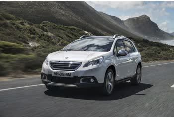 المواصفات والتفاصيل التقنية الكاملة 2013 Peugeot 2008 I 1.6 VTi (120 Hp)