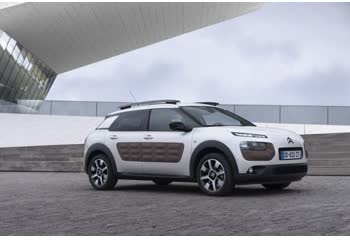 المواصفات والتفاصيل التقنية الكاملة 2014 Citroen C4 Cactus (Phase I, 2014) 1.2 PureTech (82 Hp) EGS