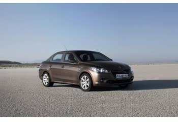 Full specifications and technical details 2012 Peugeot 301 1.6 VTi (115 Hp) Automatic