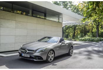 Full specifications and technical details 2018 Mercedes-Benz SLC (R172 facelift 2016) AMG SLC 43 V6 (390 Hp) 9G-TRONIC