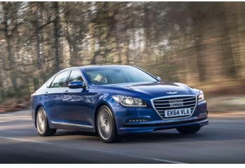 Full specifications and technical details 2014 Hyundai Genesis II 3.8 V6 GDI (315 Hp) Automatic