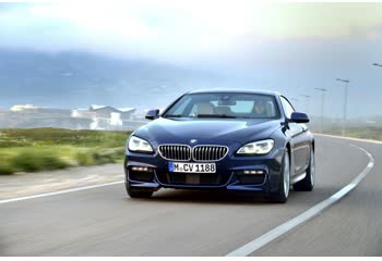 Full specifications and technical details 2015 BMW 6 Series Coupe (F13 LCI, facelift 2015) 640i (320 Hp) xDrive Steptronic