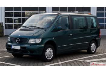 المواصفات والتفاصيل التقنية الكاملة 1999 Mercedes-Benz Vito (W638) V 230 (143 Hp)