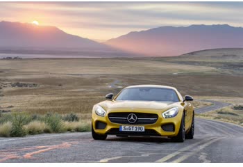 المواصفات والتفاصيل التقنية الكاملة 2015 Mercedes-Benz AMG GT (C190) S 4.0 V8 (510 Hp) DCT