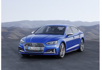 المواصفات والتفاصيل التقنية الكاملة 2016 Audi S5 Sportback (F5) 3.0 TFSI V6 (354 Hp) quattro Tiptronic