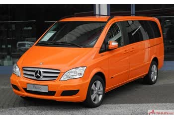 المواصفات والتفاصيل التقنية الكاملة 2010 Mercedes-Benz Viano (W639 facelift 2010) CDI 2.2 L (163 Hp) 4MATIC Automatic