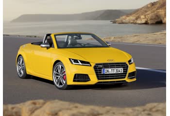 Full specifications and technical details 2014 Audi TTS Roadster (8S) 2.0 TFSI (310 Hp) quattro