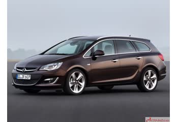 2012 Opel Astra J Sports Tourer (facelift 2012) 1.6 (115 Hp) Ecotec Automatic thumb image