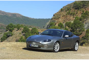 المواصفات والتفاصيل التقنية الكاملة 1999 Aston Martin DB7 Vantage 5.9i V12 48V (420 Hp) Automatic