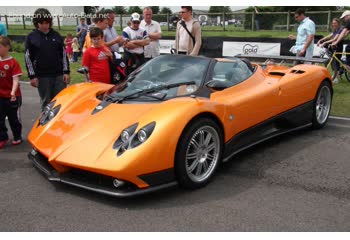 Full specifications and technical details 2006 Pagani Zonda Roadster F 7.3 V12 48V (650 Hp)