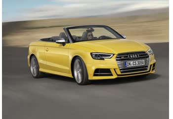 المواصفات والتفاصيل التقنية الكاملة 2016 Audi S3 Cabriolet (8V, facelift 2016) 2.0 TFSI (310 Hp) quattro S tronic