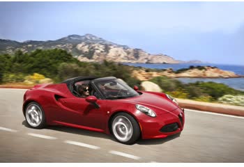 المواصفات والتفاصيل التقنية الكاملة 2015 Alfa Romeo 4C Spider 1.7 (240 Hp) TCT