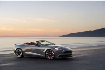 المواصفات والتفاصيل التقنية الكاملة 2013 Aston Martin Vanquish II Volante 6.0 V12 (577 Hp) Automatic