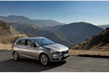 Full specifications and technical details 2014 BMW 2 Series Active Tourer (F45) 220i (192 Hp) Steptronic