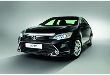 Full specifications and technical details 2014 Toyota Camry VII (XV50, facelift 2014) 2.5 (181 Hp) Automatic