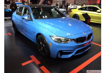 المواصفات والتفاصيل التقنية الكاملة 2016 BMW M3 (F80) Competition 3.0 (450 Hp) DCT