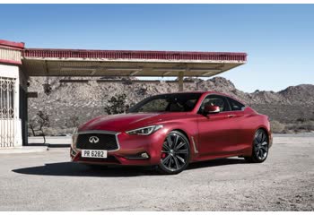 Vollständige Spezifikationen und technische Details 2016 Infiniti Q60 II Coupe S 3.0 V6 (405 Hp) AWD Automatic