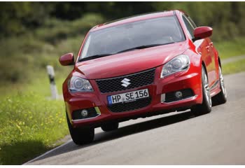 المواصفات والتفاصيل التقنية الكاملة 2009 Suzuki Kizashi 2.4 (178 Hp) 4x4 CVT