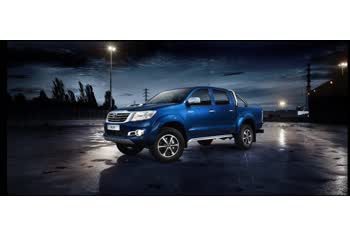 المواصفات والتفاصيل التقنية الكاملة 2011 Toyota Hilux Double Cab VII (facelift 2011) 2.5 D-4D (144 Hp) 4WD