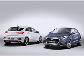 المواصفات والتفاصيل التقنية الكاملة 2015 Hyundai i30 II Coupe (facelift 2015) 1.6 CRDi (110 Hp) DCT blue