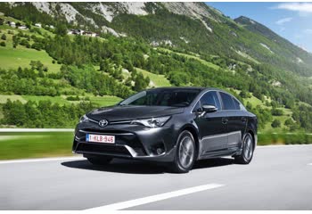 المواصفات والتفاصيل التقنية الكاملة 2015 Toyota Avensis III (facelift 2015) 1.8 Valvematic (147 Hp)