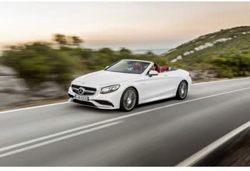 Vollständige Spezifikationen und technische Details 2015 Mercedes-Benz S-class Cabriolet (A217) AMG S 65 V12 (630 Hp) G-TRONIC