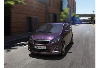 المواصفات والتفاصيل التقنية الكاملة 2018 Peugeot 108 Hatch 1.0i (72 Hp) 2-Tronic