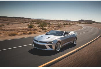 المواصفات والتفاصيل التقنية الكاملة 2016 Chevrolet Camaro VI Convertible 2.0 (275 Hp) Automatic