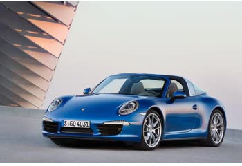 المواصفات والتفاصيل التقنية الكاملة 2014 Porsche 911 Targa (991) 4S 3.8 (400 Hp) PDK