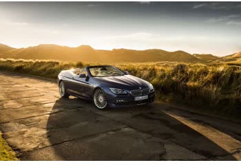 Full specifications and technical details 2015 Alpina B6 Cabrio (F12 LCI, Facelift 2015) 4.4 V8 (600 Hp) Switch-Tronic