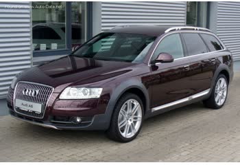 المواصفات والتفاصيل التقنية الكاملة 2006 Audi A6 Allroad quattro (4F,C6) 3.2 FSI V6 (256 Hp) quattro